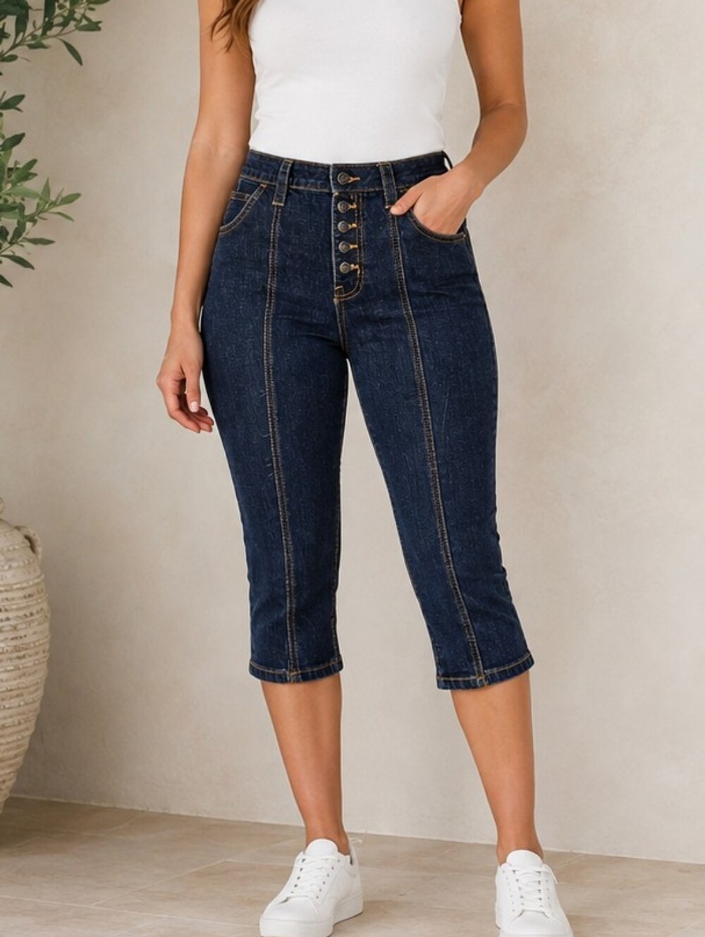 Wild Fable Women's High-Rise Capri Jeans – Size 4 NWT